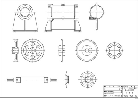 2DCAD STEPUP】機械製図実務 部品図作成トレーニング - CAD講座・機械
